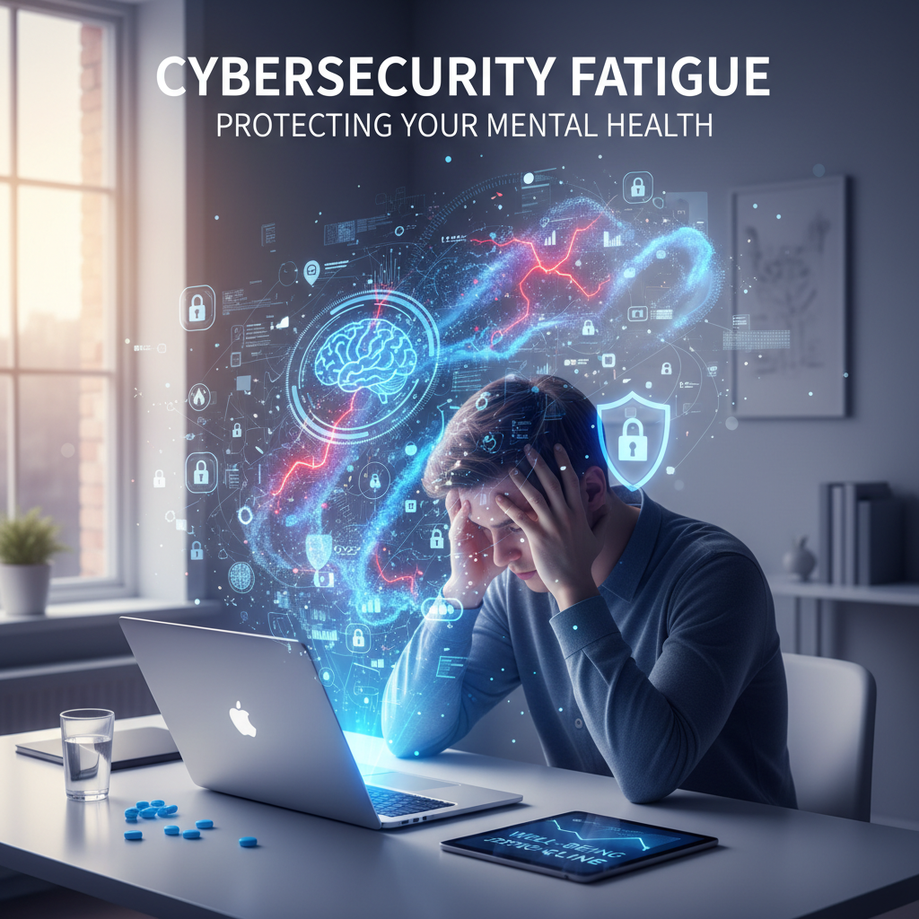 Image about Cybersecurity Fatigue: Protecting Your Mental Health in the Digital Age