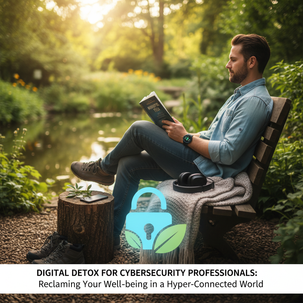 Image about Digital Detox for Cybersecurity Professionals: Reclaiming Your Well-being in a Hyper-Connected World